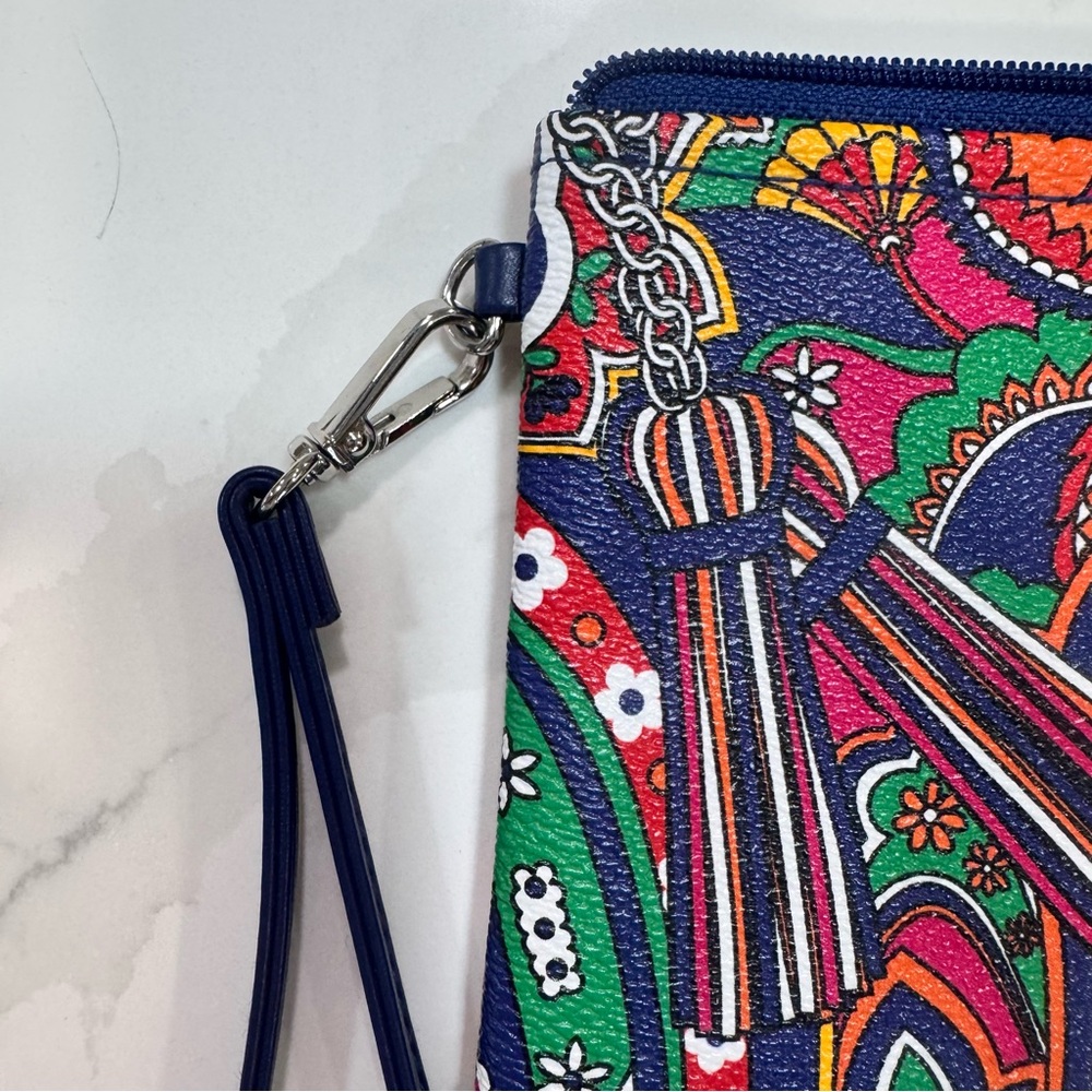 Vera Bradley Multicolor Paisley Wristlet Clutch - Picture 2 of 6
